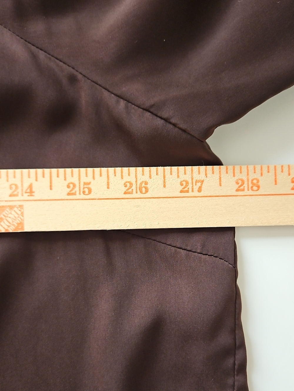 Lauren Ralph Lauren Blouse Gathered Eyelet Neck Brown Long Sleeve Boho 3X - Picture 9 of 10